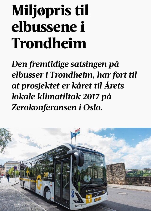 HildeBokestad's tweet photo. #Trondheim satser på miljøvennlig kollektivtransport. Det blir lagt merke til! 👍🚍 https://t.co/PlUSfc9HyH
