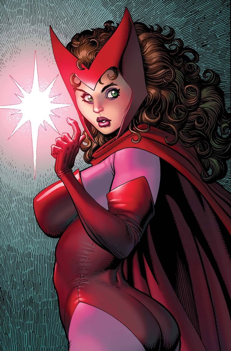 DailyArtAdams's tweet photo. Scarlet Witch https://t.co/ppCYbdskxD