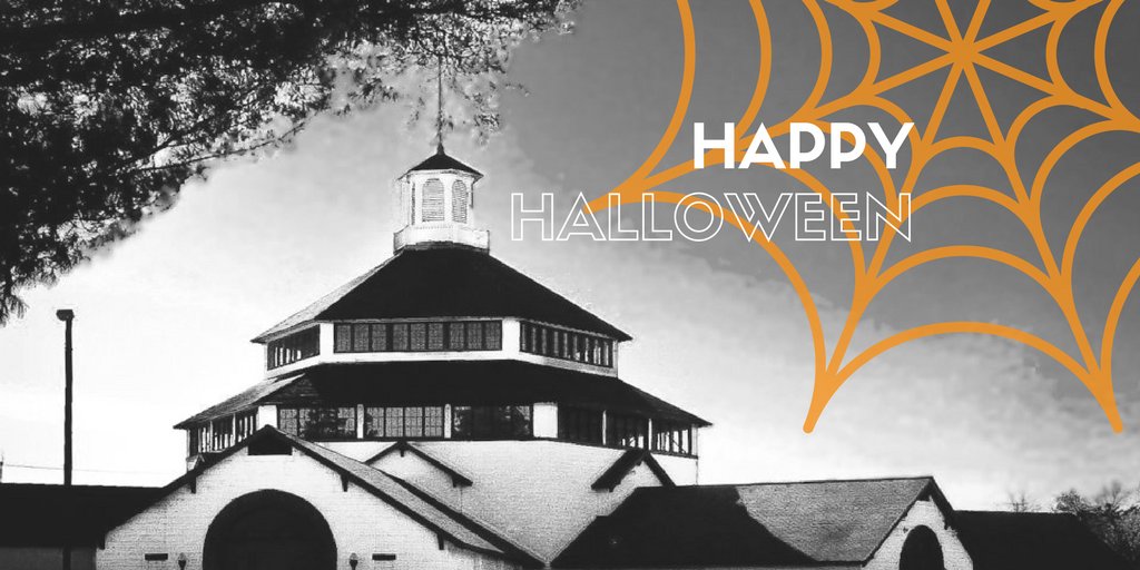 WisconsinValley's tweet image. Fun fact: the Exhibition Building is not haunted...or so we think. #HappyHalloween