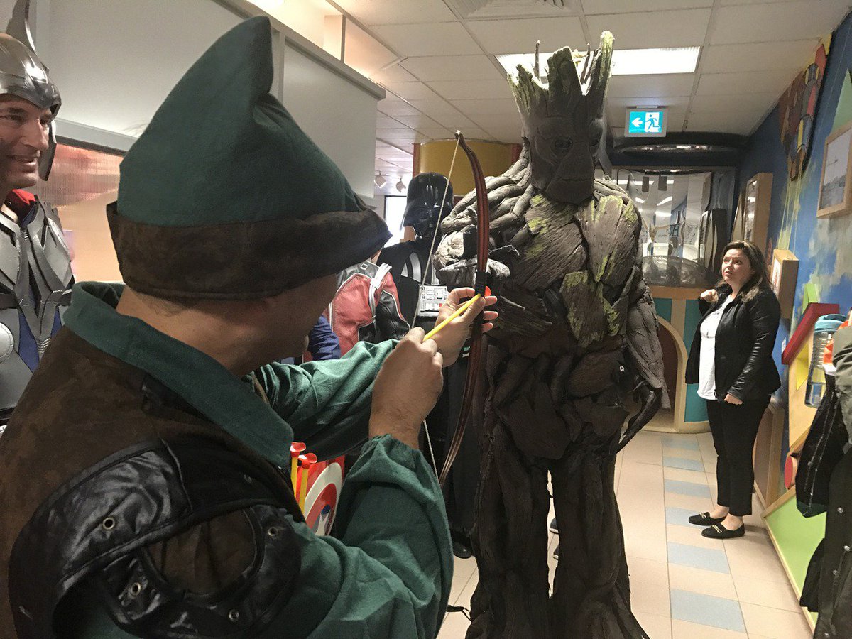 CHEO's tweet photo. #Halloween at CHEO-OCTC is awesome, especially when friends from @501CDNGarrison &amp; @TLOSHOttawa stop by to spread #TrickorTreat spirit! TY! https://t.co/SC8jHrPVa4