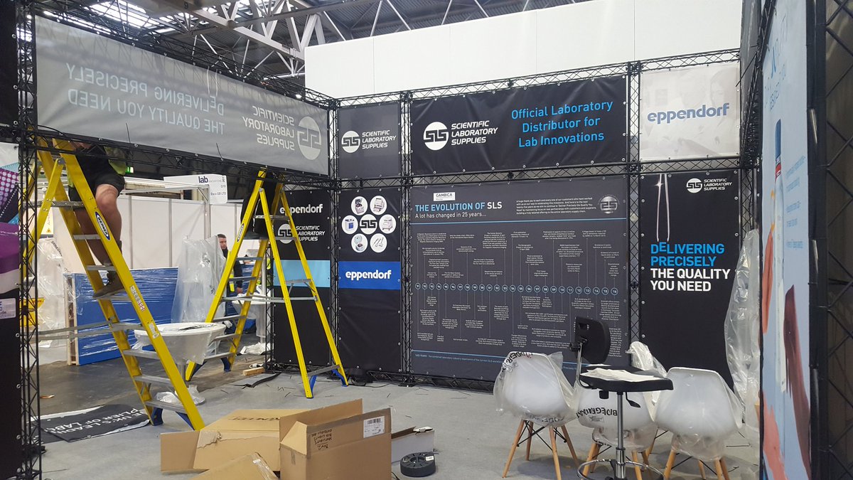 ScientificLabs's tweet photo. We've been busy setting up stand G17 at #lab2017 today! Look forward to seeing everybody there tomorrow 😁 #labequipment https://t.co/cPw24cMcqN