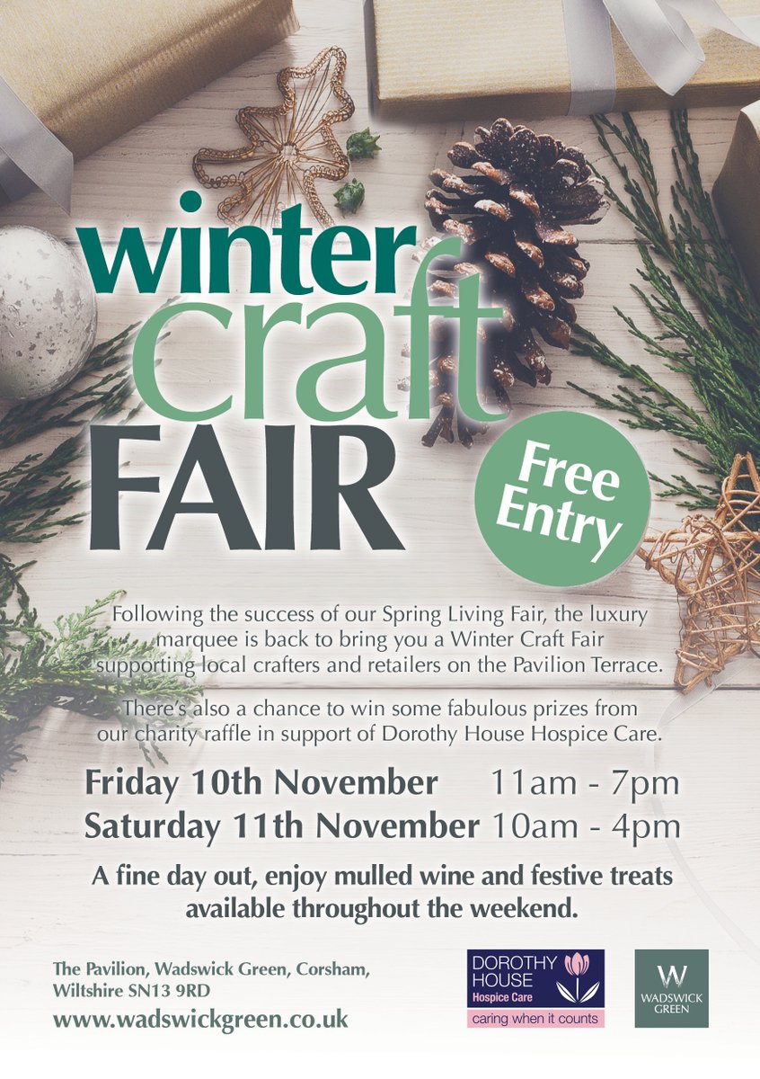 RangefordLiving's tweet photo. Our Winter Craft #Fair could be the answer to all your #ChristmasShopping crises with quality #handmade items from finest local #crafters. https://t.co/nqW8QokTez