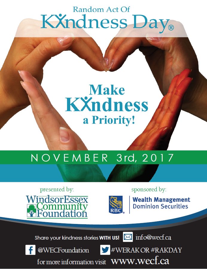 WERCofC's tweet photo. Today is Random Act of Kindness Day! Make kindness a priority! #WERAK #RAKDAY @WECFoundation https://t.co/M0c8hzdFcI https://t.co/bEhy085i4A