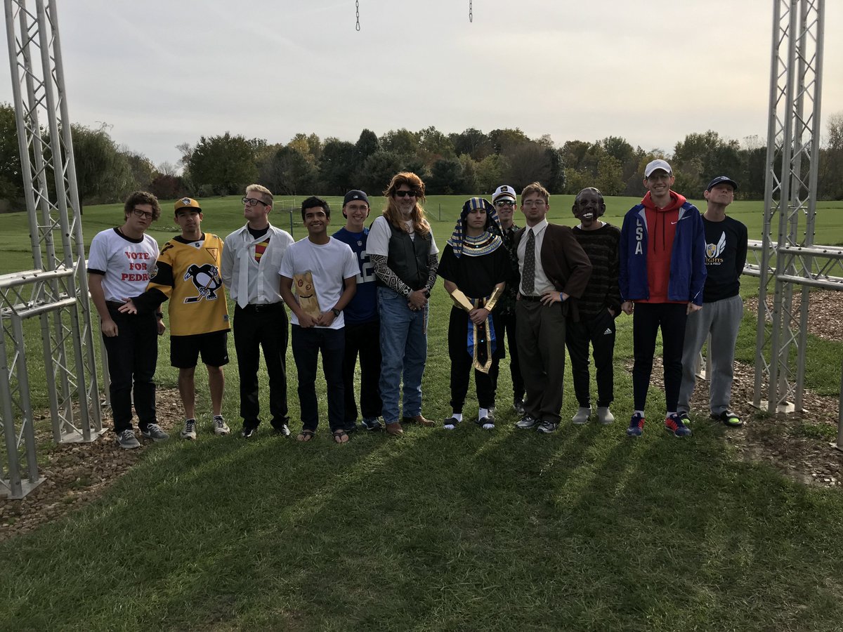 MUKnights's tweet photo. Happy Halloween from the @MUTF_MUXC men's cross country team! https://t.co/AJ18Ix23Ym