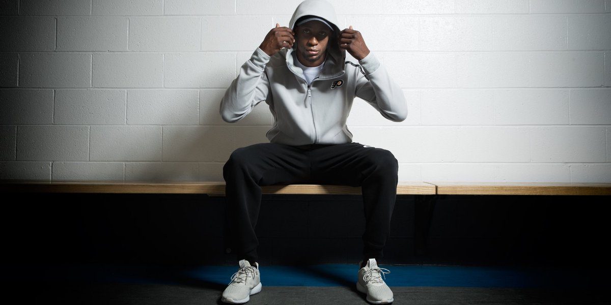 adidashockey's tweet photo. #ThePulseOf Philly.
There’s no quit in @Simmonds17.
@NHLFlyers Z.N.E. available now ➡️ https://t.co/BZXtC9uBg4 https://t.co/mkl0EQWv5W