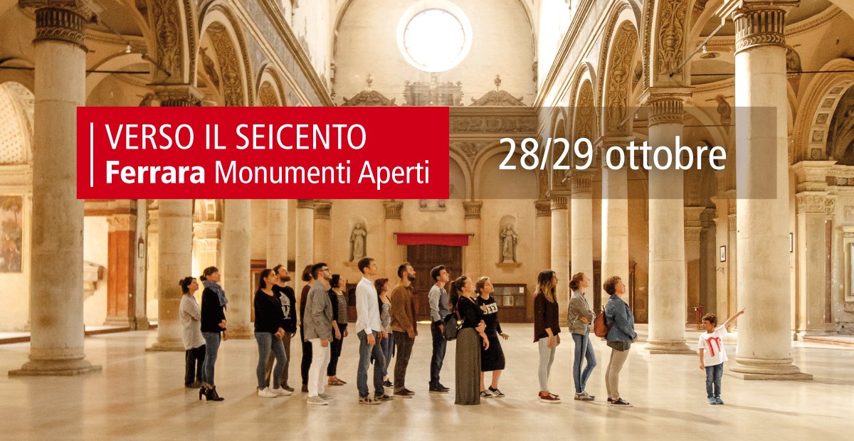monumentiaperti's tweet photo. Con 15.000 visite si conclude la prima edizione di Monumenti Aperti nel @ComuneDiFerrara. https://t.co/NKBztss2Cy #maperti17 https://t.co/OlVfqybKmG