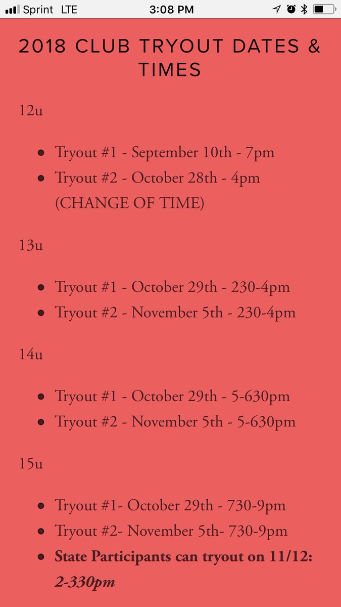 HeathDonath's tweet photo. Little @iowaselectvbc reminder on tryouts. 👀🏐🔥@IowaVballRegion #usav https://t.co/bWjLOVs2H8