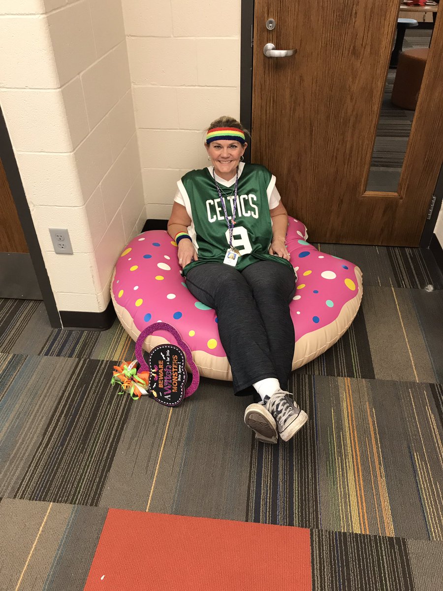 Relaxing at the end of a successful Halloween! <a href="/MrsRayin5th/">Kristin Ray, NBTC</a>