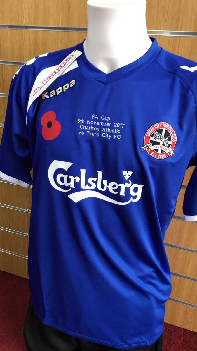 Front view a very nice touch <a href="/TCFC_Official/">Truro (C)ity FC</a> #WeWillRememberThem