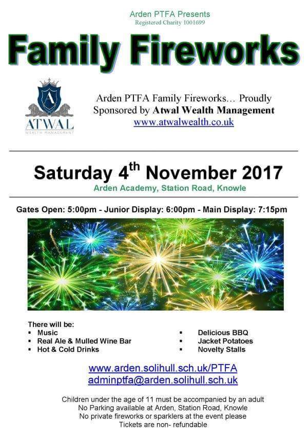 Hooray! We have reached 300 likers! Welcome all you newbies! Hope you are all coming to <a href="/ArdenAcademy/">Arden Academy</a> #FamilyFireworks this Saturday!