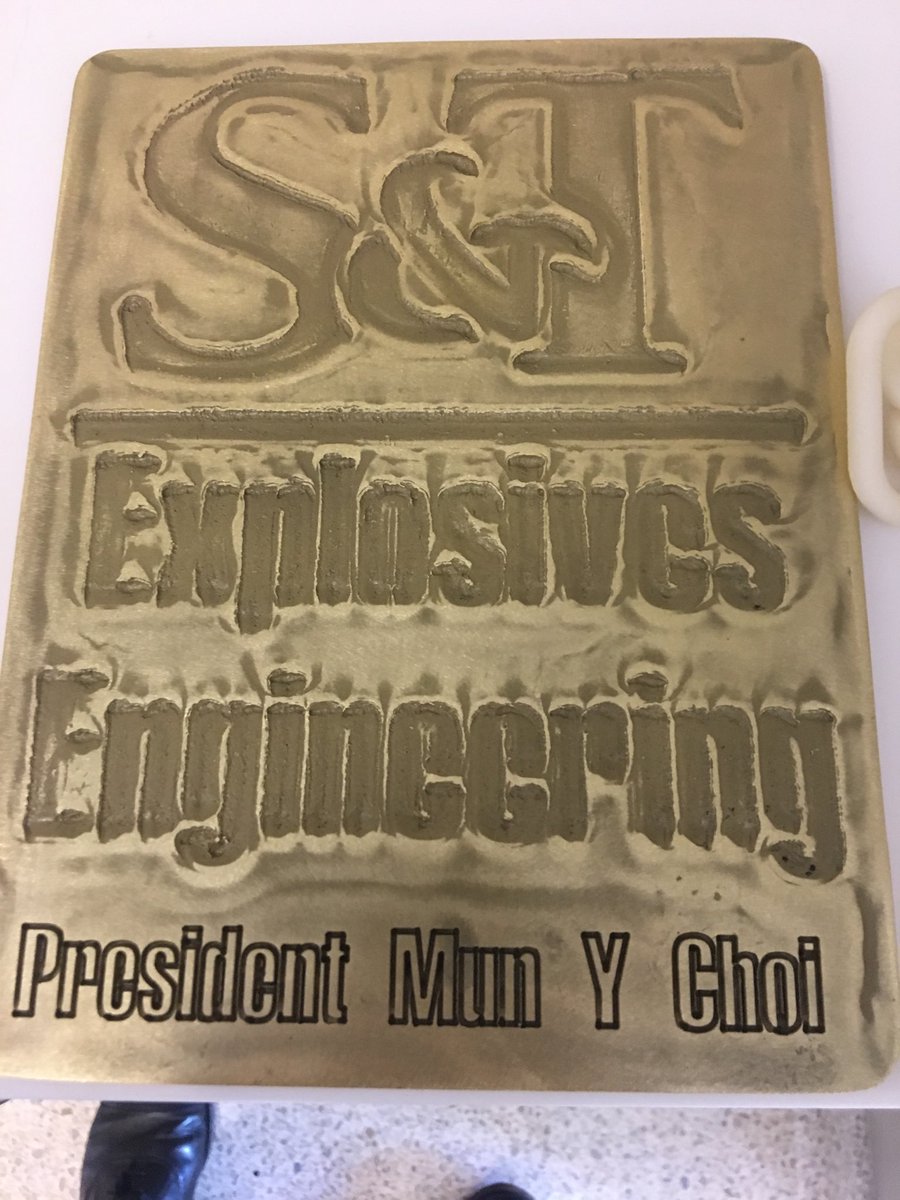 sandtcec's tweet photo. A keepsake for today’s distinguished guest https://t.co/EqIGdN8wdg