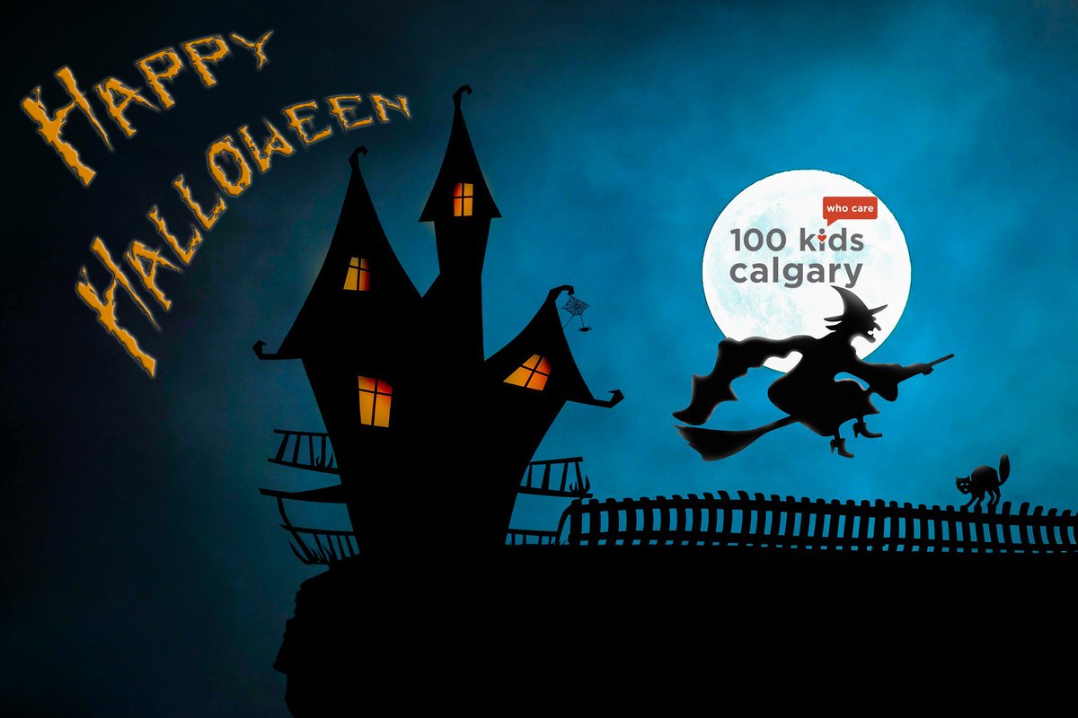 100kidscalgary's tweet photo. Happy #Halloween from @100kidscalgary! Have a safe and WARM night! https://t.co/FBiHCf9jYM