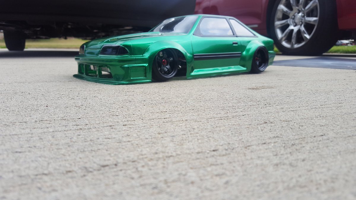 rc fox body mustang