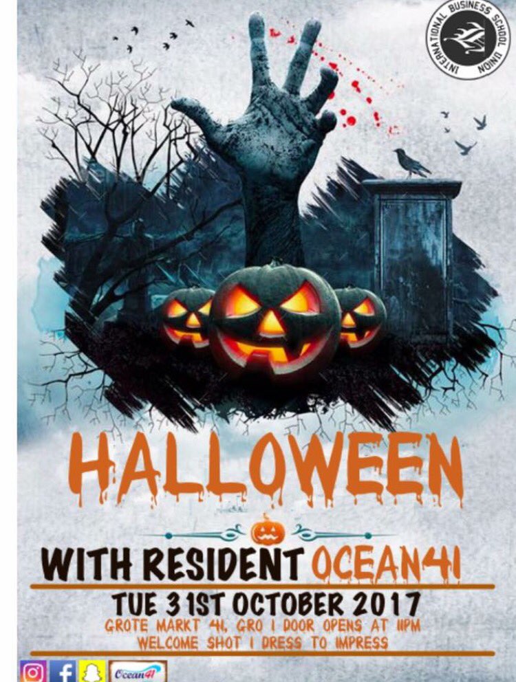 Tonight we're open! Halloween with our friends from IBS-u. See you all tonight at Scary Tuesday!