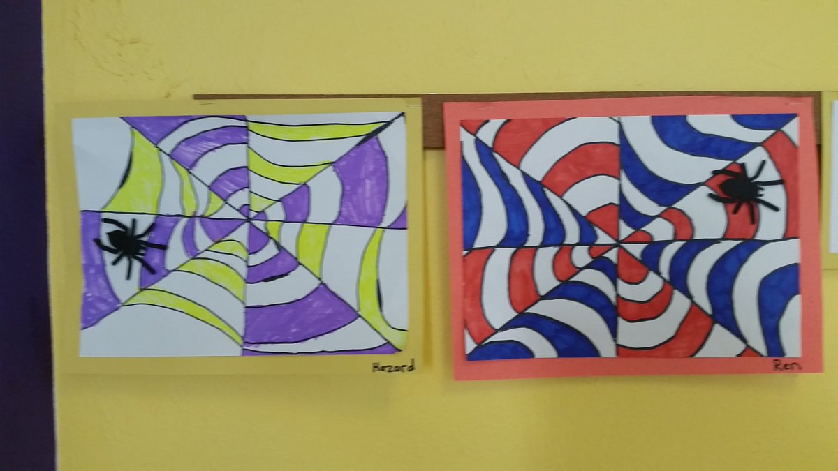 BeverlyClearyK8's tweet photo. October art with Mrs. Tanner! https://t.co/RV9k6KlCV3