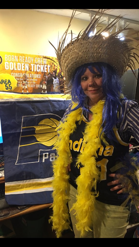 vik55pacers's tweet photo. @Cory_Joe @Pacers Will be up in 101!!! #BornReadyCrew @StephensonLance https://t.co/heacloD1ut