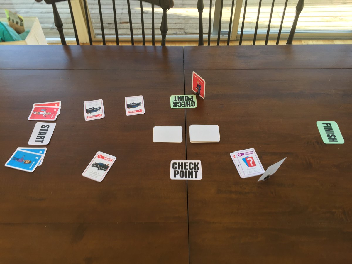 LibsvsConsUS's tweet photo. Happy Halloween from the Libs vs Cons team! To celebrate, here's a sneak peek at our prototype. (lots of temporary artwork) #cardgame https://t.co/IwRRxUK79p
