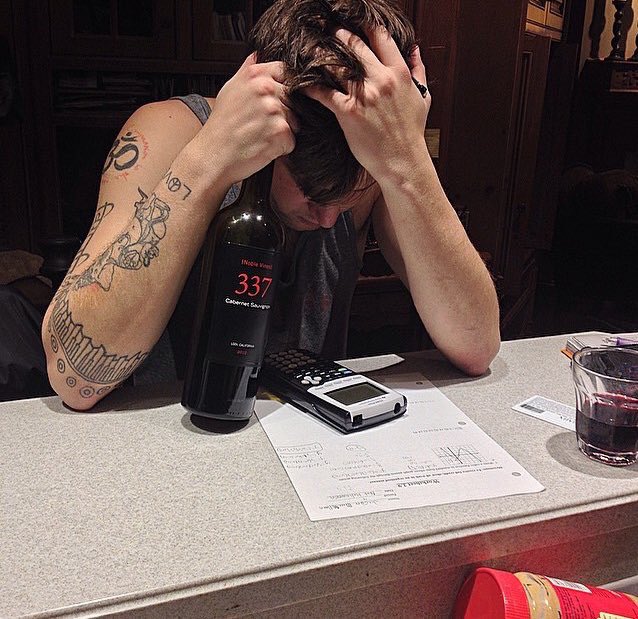 MowgliRelatable's tweet photo. When it’s Halloween but you have homework due at midnight https://t.co/0HrKG8FvpP