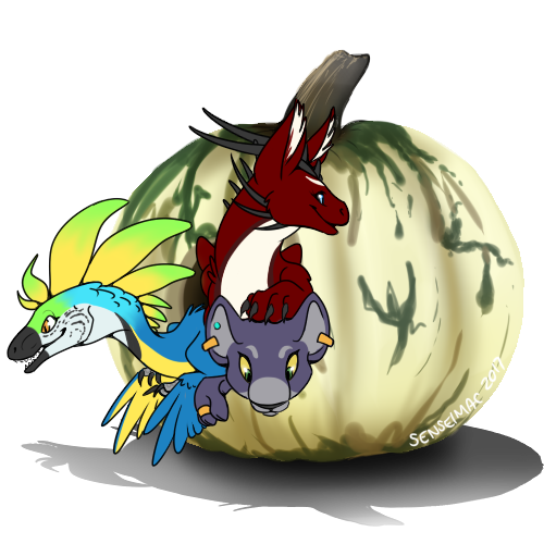 Furryteens's tweet photo. Happy Halloween! Have fun, and be safe tonight if you're going out.
[ Art: @redvelvetdrago ] https://t.co/fZSdXeub6L