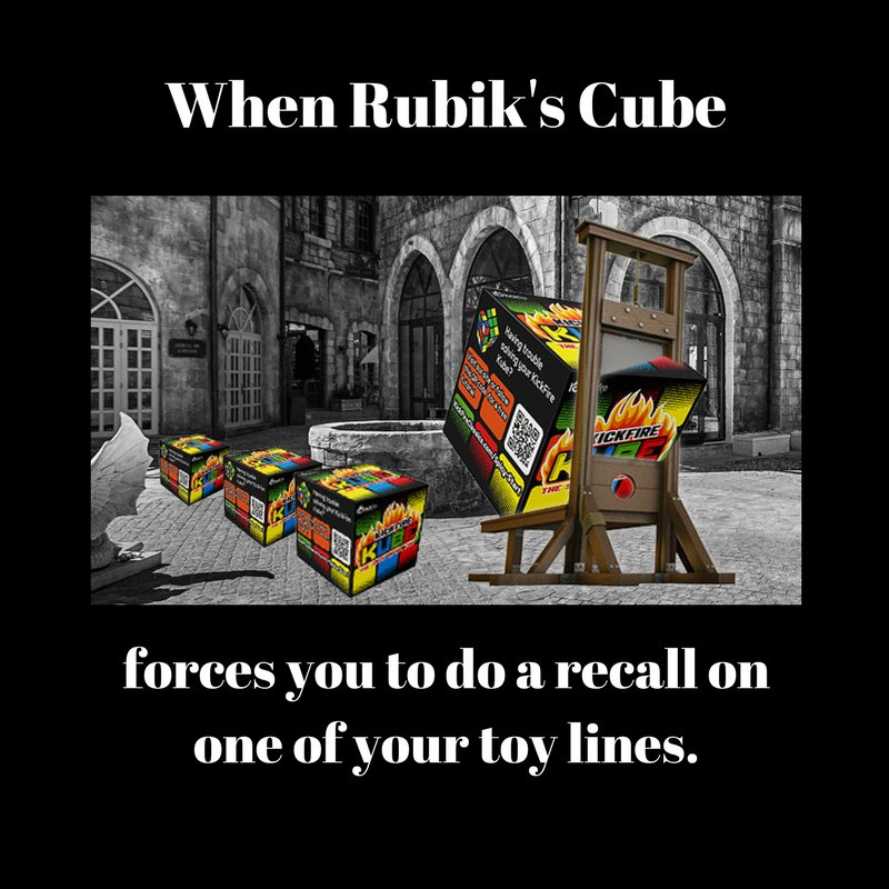 KickFireClassic's tweet photo. #toyrecall #itwasonlyatoy #rubikscube #sorrywemadeyoumad https://t.co/4y6zANXRr3