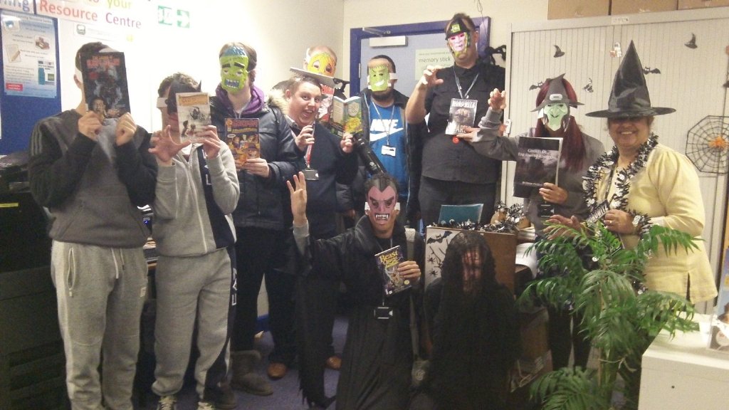 LCC_EnABLE's tweet photo. ... and some spooky looking characters! https://t.co/T6y4SYwM6W