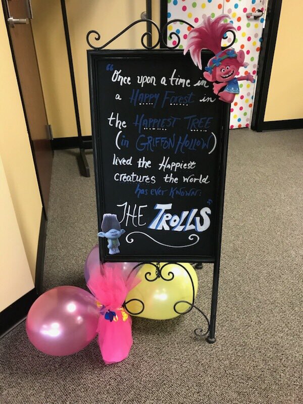 MWSUAdmissions's tweet photo. Our office embraced the @MWSUHomecoming theme &amp; Halloween this year to create Griffon Hollow! So #HappyHalloween from your #GriffonTrolls! https://t.co/cdwblWrzMY