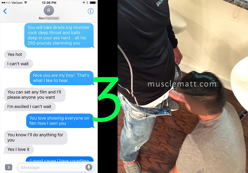 themusclemafia's tweet photo. #muscleworship #domination #mindfuck #bossboner #gay #postgymblowjob #cocksucker ron boss owned text messages & Photos Retweet! Fav! filmed https://t.co/qS4WltXr4h