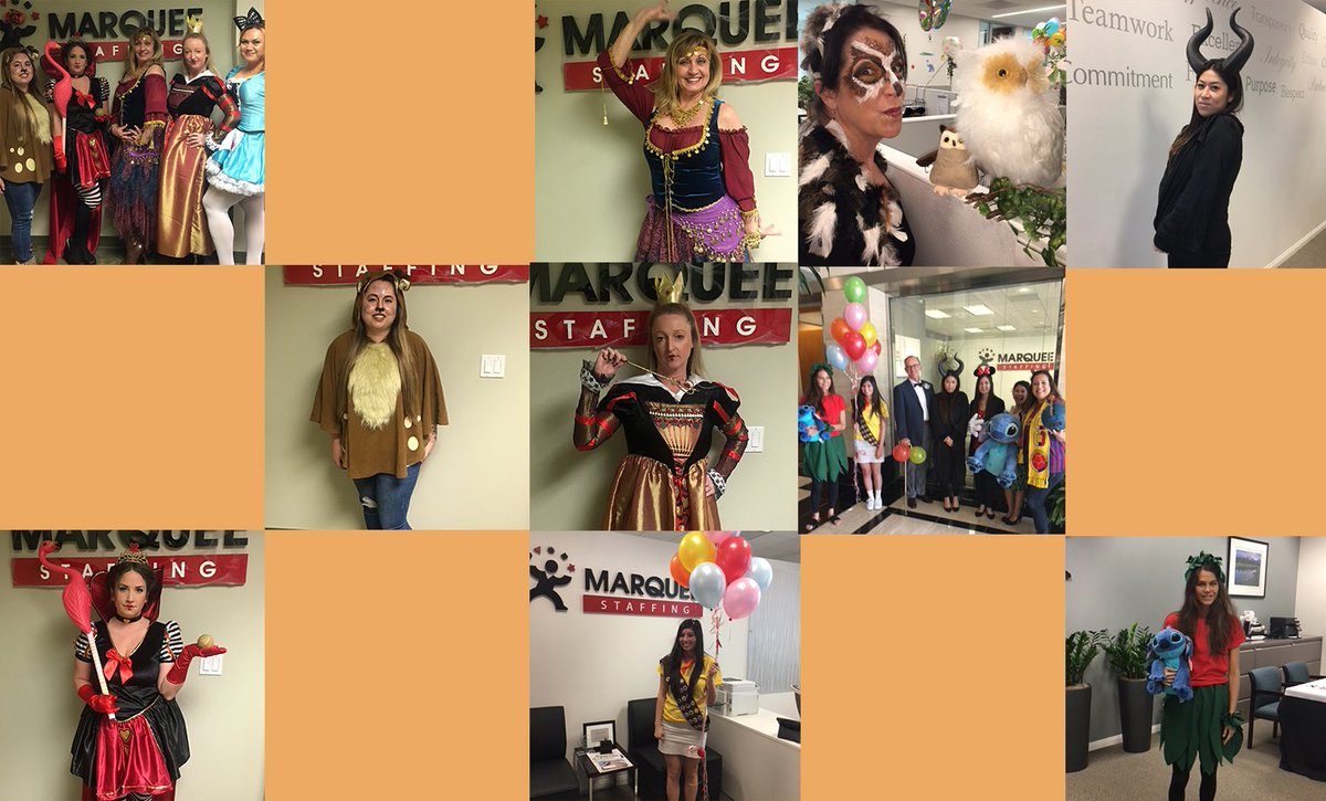 MarqueeStaffing's tweet photo. #HappyHalloween from the Marquee Staffing team! https://t.co/8l5XfYp04i