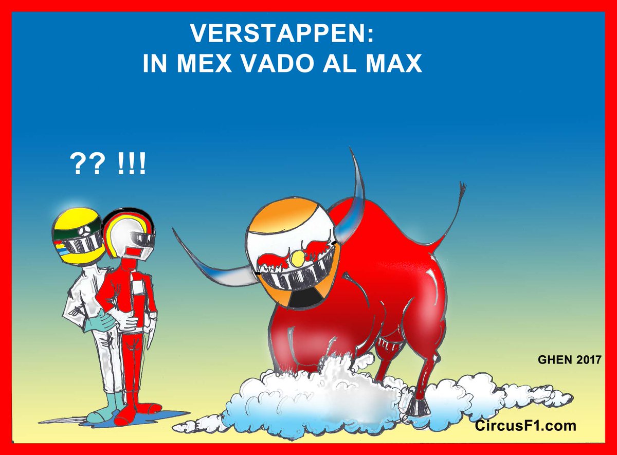 CircusFuno's tweet photo. @Max33Verstappen ... in MEX vado al Max! by @lucaghen per https://t.co/jXKiZ3kfKm https://t.co/IlIUVxqSbr