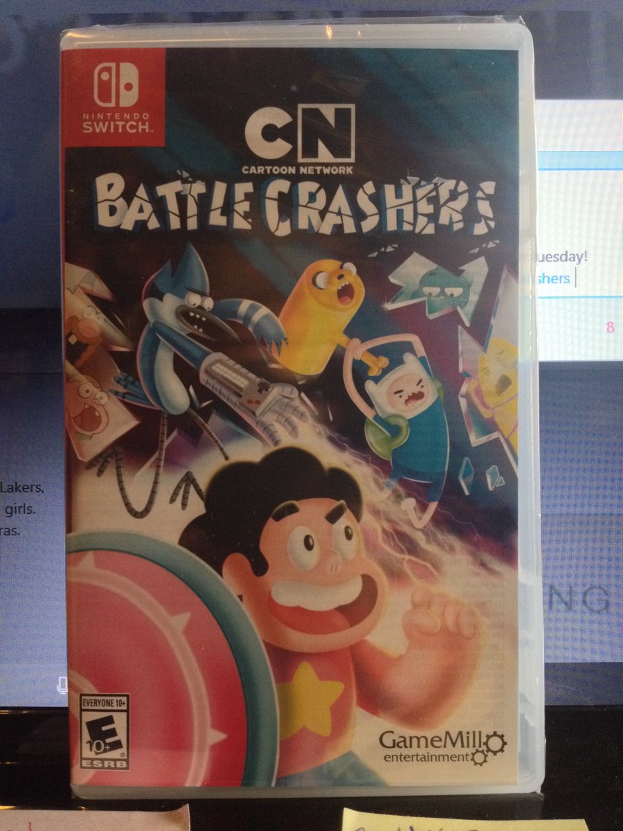 SickDogg_OCMW's tweet photo. 2nd game for @SickDogg_OCMW #NintendoSwitch new game Tuesday! #NintendoSwitch @NintendoAmerica #CartoonNetworkBattleCrashers @GameMillEnt https://t.co/I2xpLC2v2C