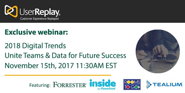 val_levin's tweet photo. Join the webinar on 11/15 to learn how Rooms To Go increase conversion and enhance CX! Click here https://t.co/1EBsBq6TSu https://t.co/InY0Z0cOXW