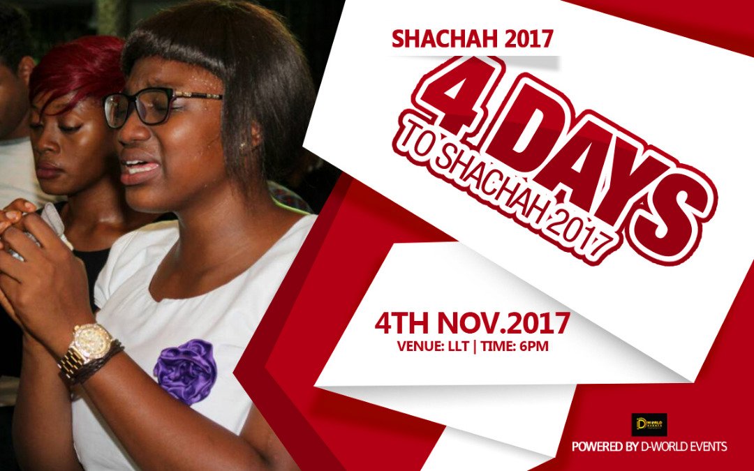 SHACHAH15's tweet photo. 4⃣ days to

SH🅰CH🅰CH' 1⃣7⃣

A heart filled with Praise (Ps. 9:1)
Date: 4th November, 2017.
Venue: Large Lecture Theatre (LLT)
Time:6:30pm https://t.co/8RTPOlXLOP