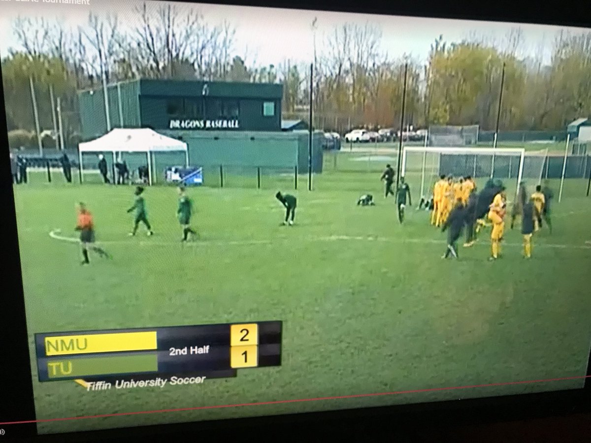 NMU_Volleyball's tweet photo. What a save at the end! Awesome job @NMU_msoccer with huge win! #NMUWildcats https://t.co/ZQhfI6MeQ8