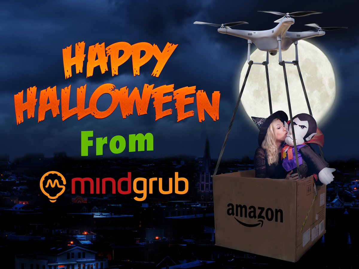 Mindgrub has a new way of trick-or-treating....Baltimore is the ideal place for <a href="/amazon/">Amazon</a> to claim its second lair! hubs.ly/H0933B70