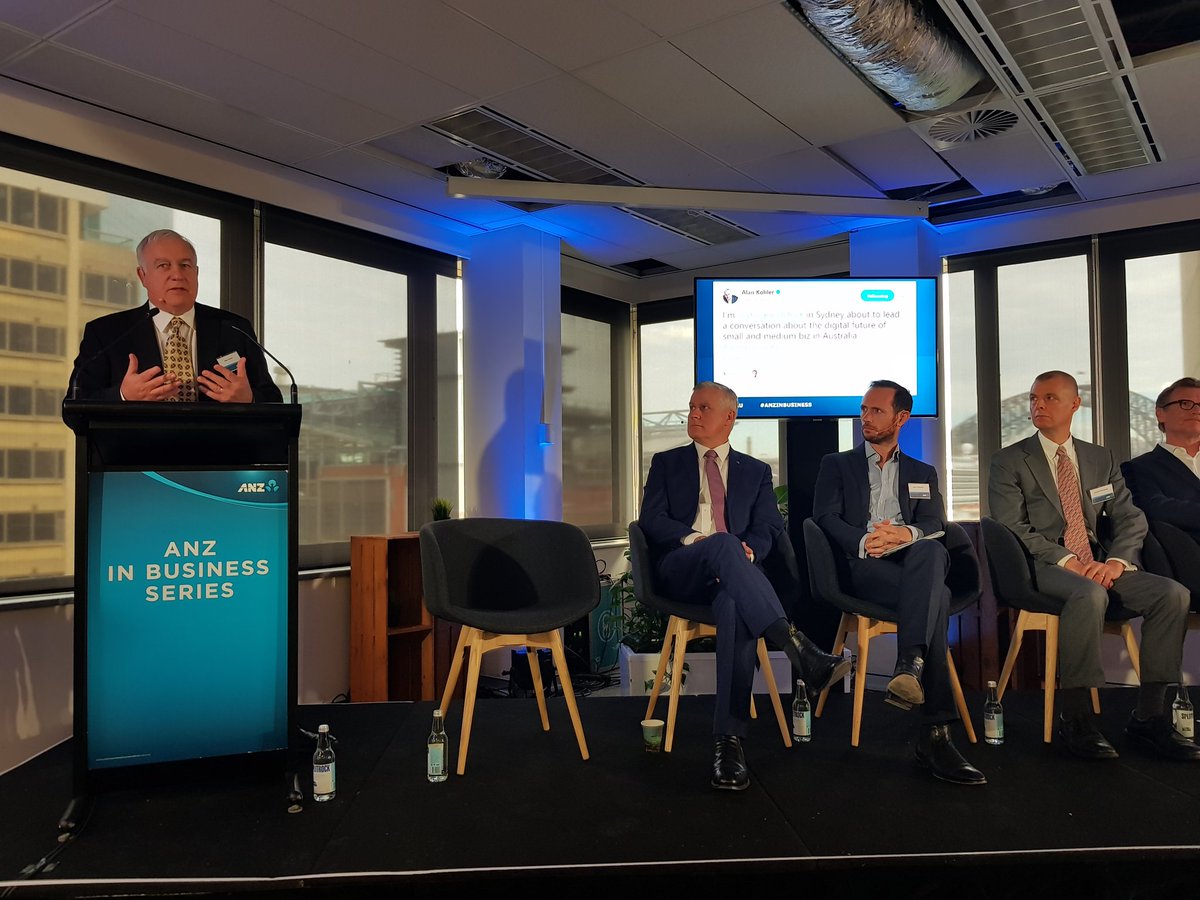 anitabaccam's tweet photo. Hosting "Priming small &amp; medium businesses for Australia's digital future" with @ANZ_AU today at @stoneandchalk #anzinbusiness https://t.co/BtnWIN4f1U