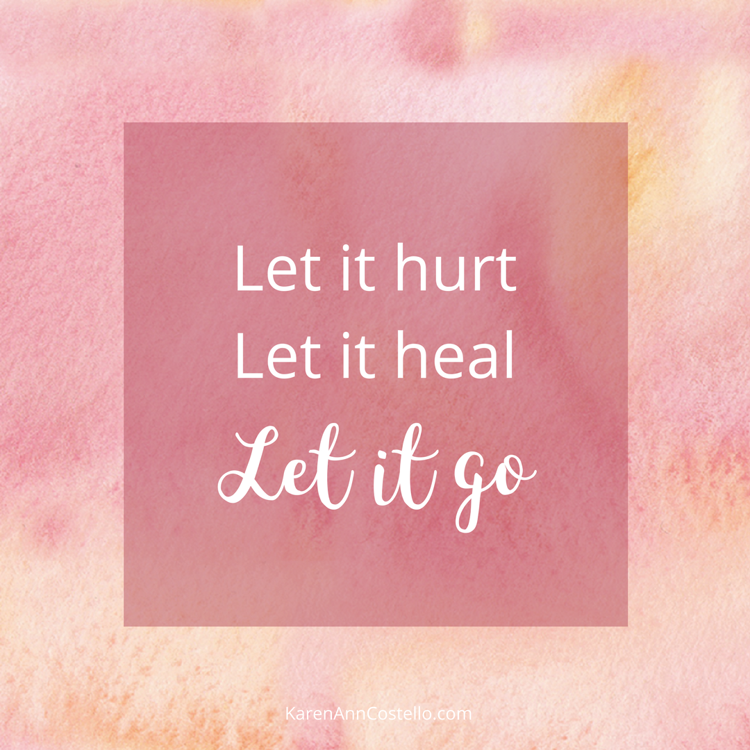 KarAnnCostello's tweet photo. You need to feel it to heal it. And then let it go and move on #divorce #letitgo #forgive #brightfutureahead https://t.co/j4iI2CQWGr