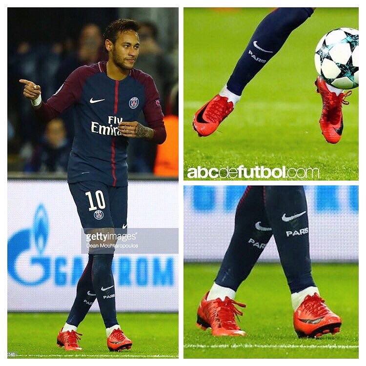 abcdefutbol on Twitter: "Neymar estrenó los nuevos Nike Mercurial Vapor #PlayFire, que tienen su contraparte en azul y que se conocerán como #PlayIce https://t.co/NP5bv3bKGP" / Twitter