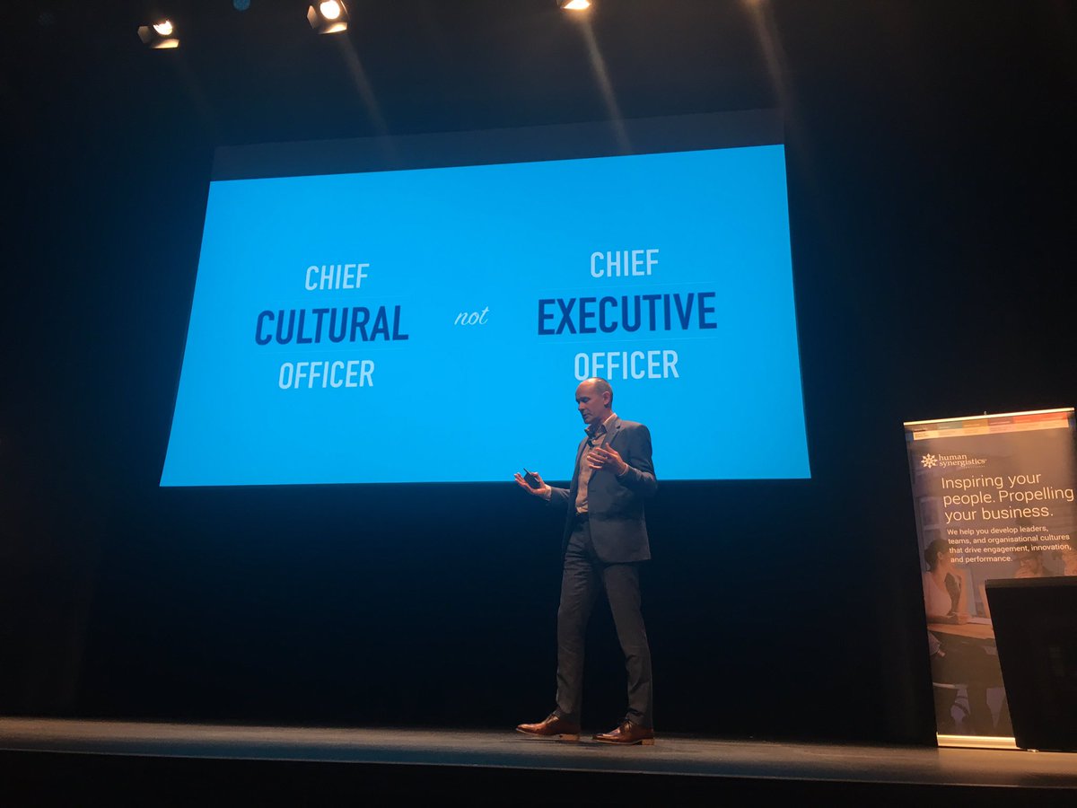 hsaust's tweet photo. @walkshorts believes a Chief Executive Officer should in fact be Chief Culture Officer #HSShareWisdom #culture https://t.co/dSsJe0vGsd