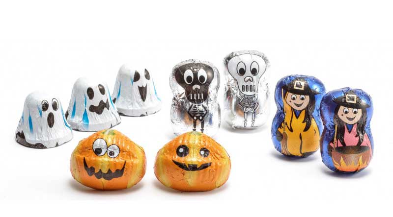 the_chocolates's tweet photo. #Halloween è più dolce con i #cioccolatini de La Suissa 
Fantasmini, zucchette, scheletrini e streghette 
https://t.co/fABZRYYSdi https://t.co/RHCXk2KHho