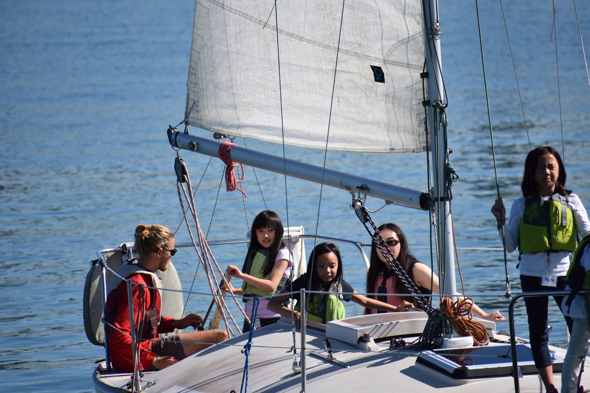 SFUSD_Science's tweet photo. TY Treasure Island Sailing Center for hosting Sutro Elementary 4th graders to Set, Sail, Learn! #SFUSDScience #CityAsClassroom #NGSS https://t.co/V2OplmSoJZ