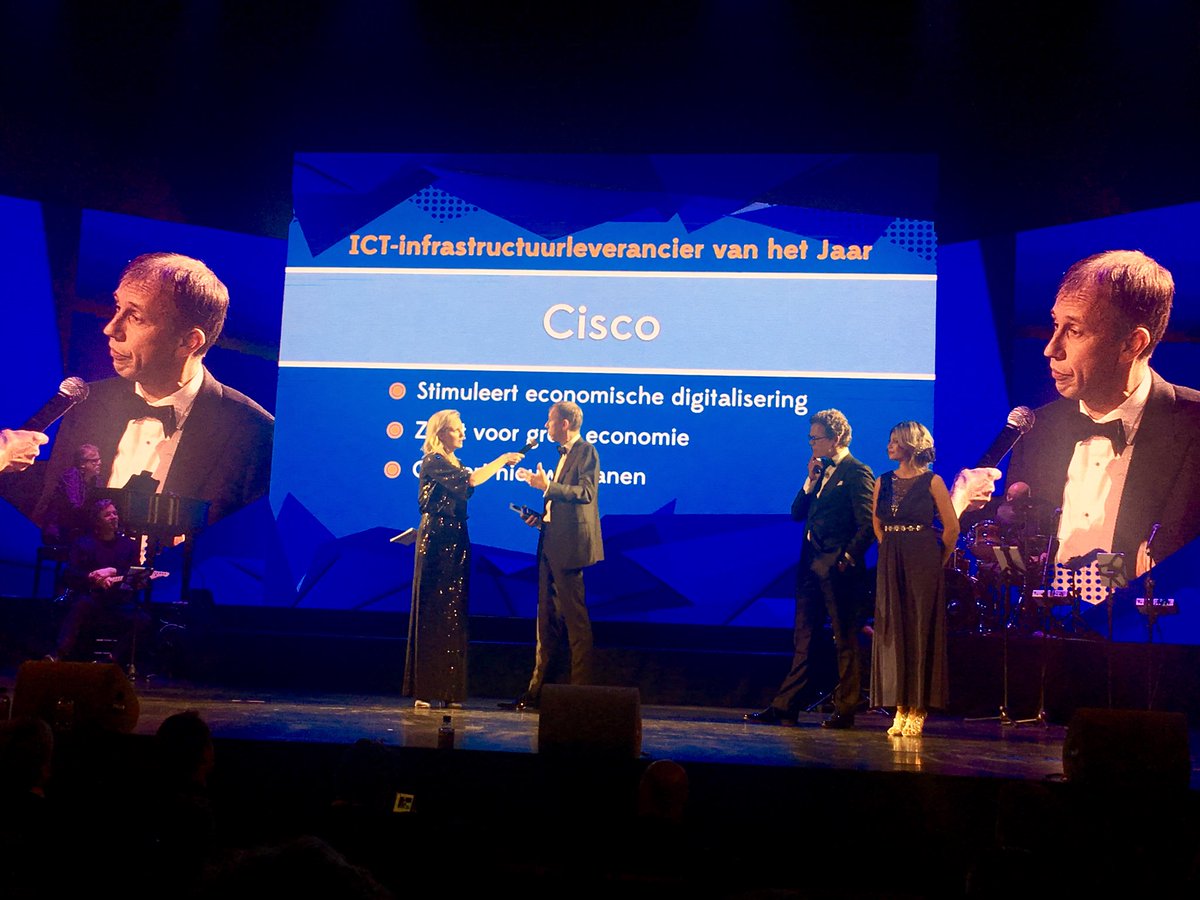 Mickkleine's tweet photo. YES, we hebben de #computableaward !! #trots @CiscoNederland  #digitaleversnellingNL https://t.co/c6krWSPUmu