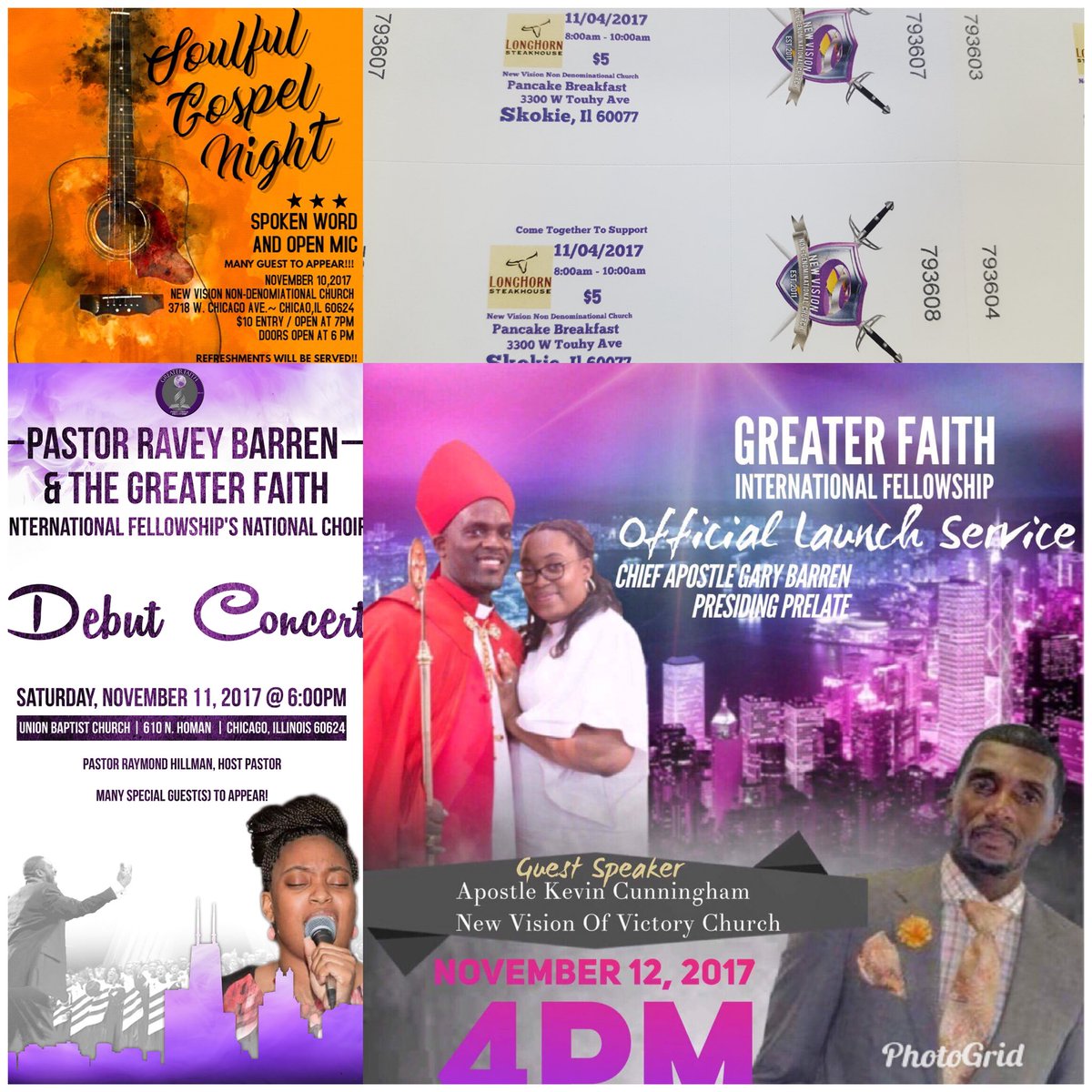 bishopbarren's tweet photo. Help us out y’all.... Get your tickets... Breakfast at Longhorns $5 and Nov 10 Soulful Gospel Concert $10 support!!!! #GFIF https://t.co/3OH3QRPKW7
