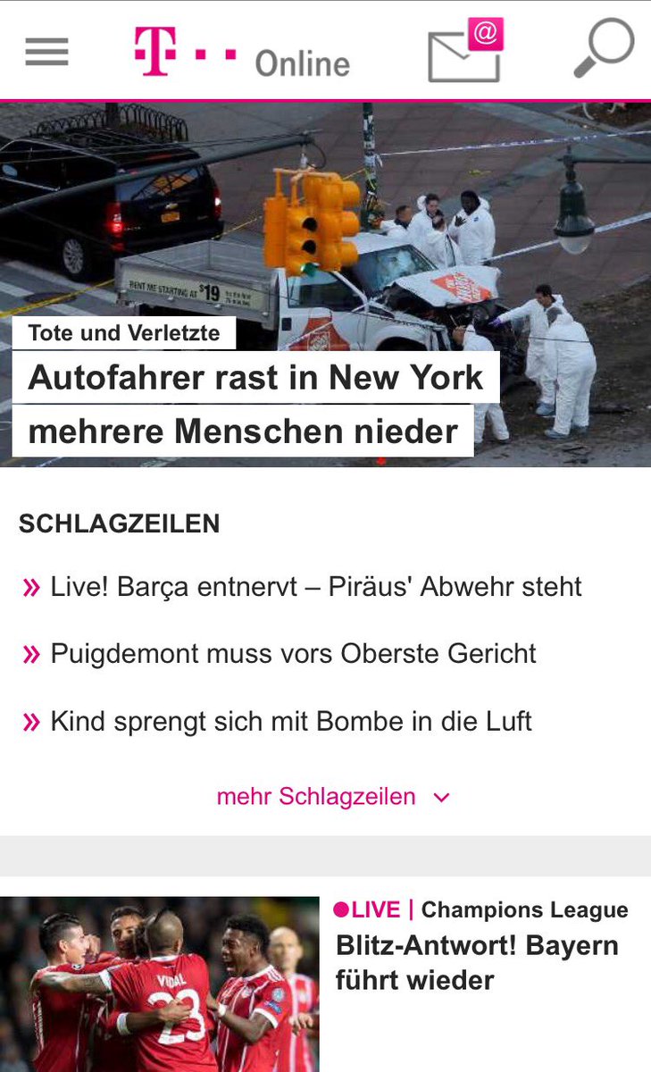FAHarms's tweet photo. Dienstagabend, 22:30 Uhr. #FirstScreen https://t.co/mNSsDDl1nO