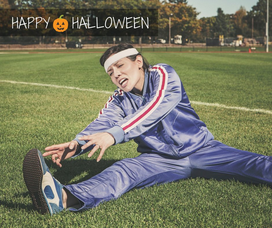 Halloween or just another chance to put on your college track uniform and tell people you ran against Steve Prefontaine?