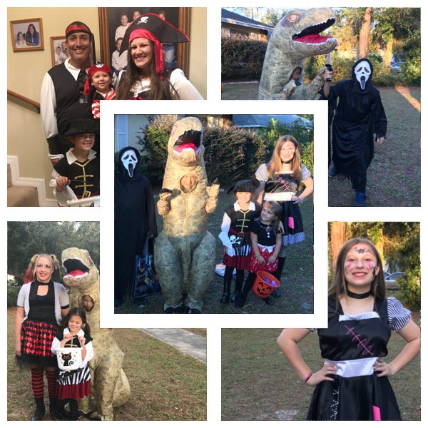 MrLuVCS's tweet photo. Great Halloween with my crazy crew #familyfirst #stayingbalanced @lmlucero1 @MeganLuVCS @Sam_Lu5 https://t.co/fXiqH4O6Sz