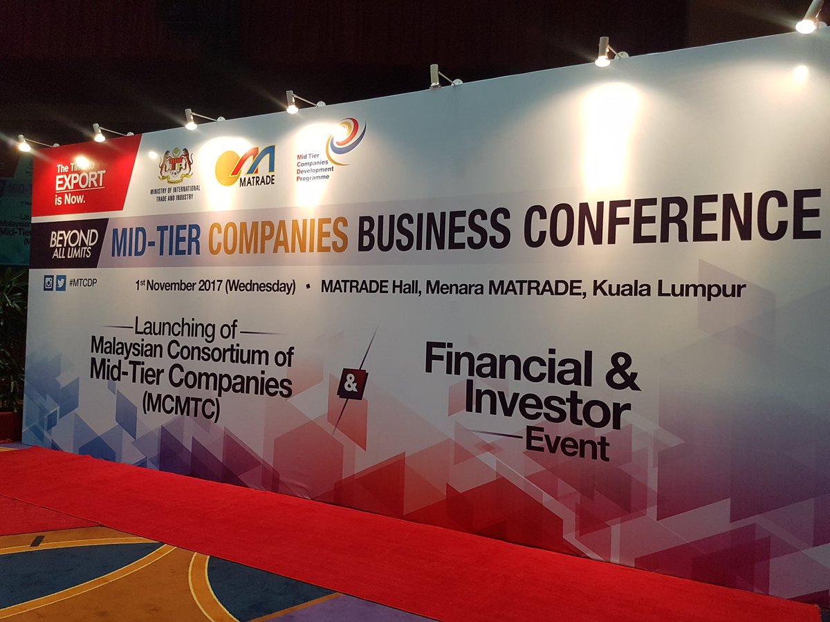 matrade's tweet image. Mid-Tier Cos cont. 30% to Msia&apos;s GDP despite accounting for only 1% of business establishments in Msia #MTCDP @MITIMalaysia @TokPa_Comms