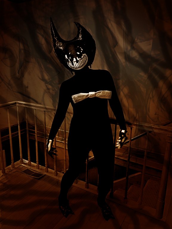 Scyrel 💀 on Twitter: &quot;My Ink Bendy costume and Sammy Lawrence