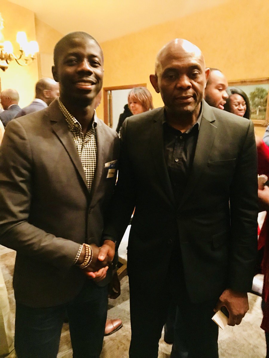 A truly inspiring evening listening to @TonyOElumelu and the great vision of the @TonyElumeluFDN. An African success story. @SomaKudi