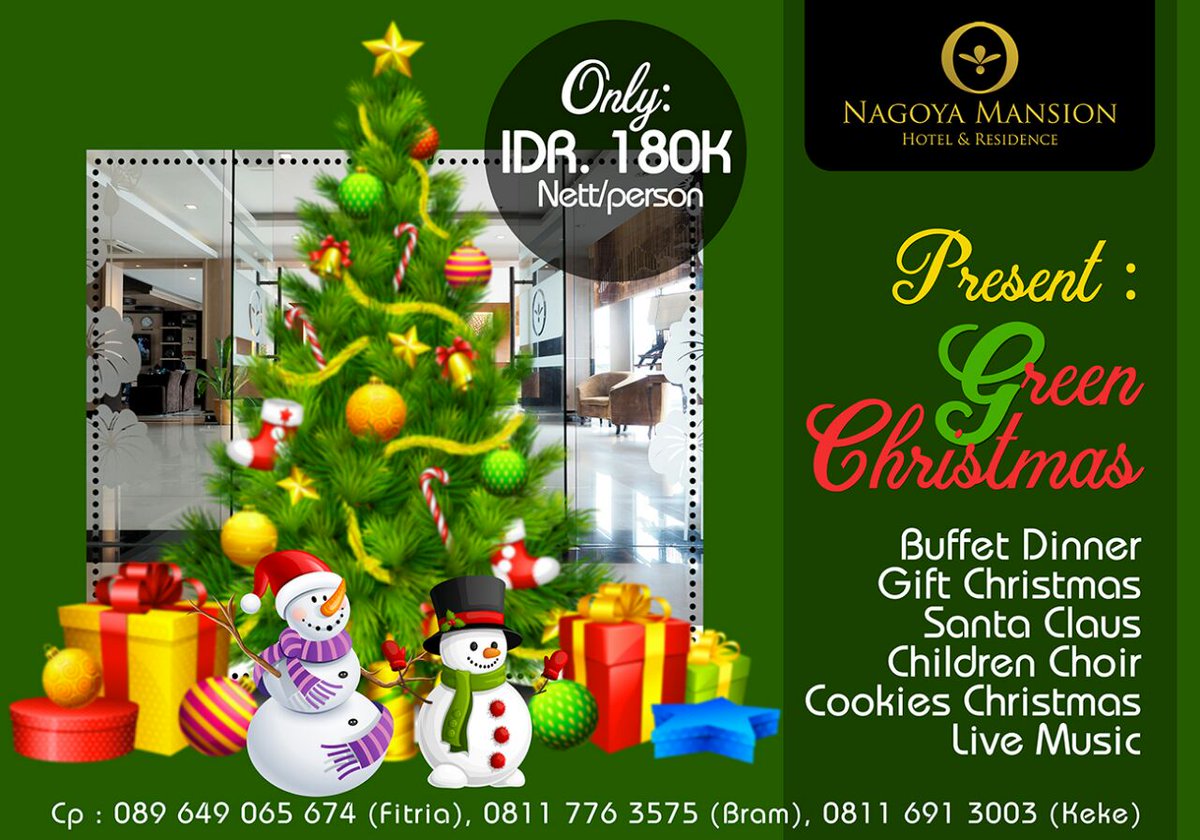 lovinasinta's tweet photo. WE WISH YOU MERRY CHRISTMAS AND HAPPY LONGWEEKEND..Book NOW for #hotel #batam #nagoyamansion #discount >> https://t.co/3tSO1i4x53 https://t.co/tdMINrBLWM