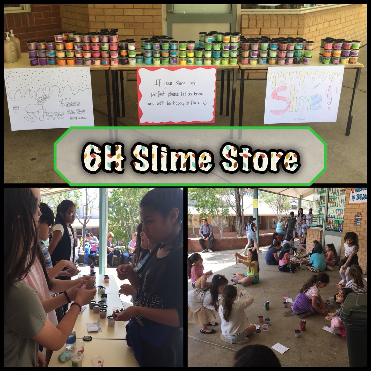 MissHayesEPPS's tweet photo. Wow! What a fabulous Mini Fete😃 6H worked hard to make our slime &amp; it was a HUGE HIT! Thank you to everyone who ran the stall &amp; bought slime https://t.co/buOBnvvIuJ